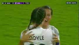 Julie Doyle first goal