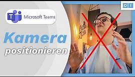 Die perfekte Kameraposition für Videokonferenzen einstellen (Microsoft Teams) | Osthoff innovations