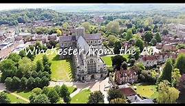 The Beauty of Winchester from the Air, Cathedral & University | Drone | England, UK