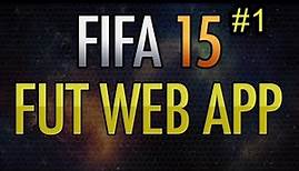 FIFA 15 Web App | Ersten Eindrücke + Die ersten Packs! | HD