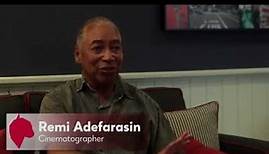 Interviewing Remi Adefarasin