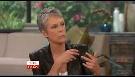 Jamie Lee Curtis on The Talk about NCIS and Mark Harmon