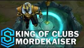 King of Clubs Mordekaiser Skin Spotlight - Pre-Release - League of Legends