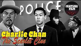 Charlie Chan: The Scarlet Clue (1945) | Full Movie | Crime & Mystery Movie