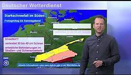 01.12.2023 Unwetterinformation - Deutscher Wetterdienst (DWD)