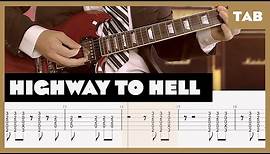 AC/DC - Highway to Hell - Guitar Tab | Lesson | Cover | Tutorial