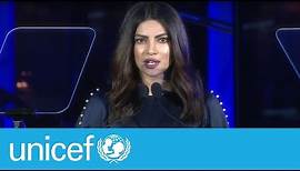 Priyanka Chopra’s powerful speech at our 70th anniversary event | UNICEF