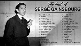 Serge Gainsbourg Best Of Full Album || Gainsbourg Ses Plus Belles Chansons