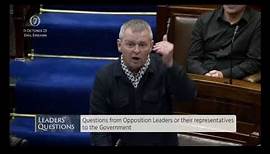 Dáil Live: Richard Boyd Barrett TD Questions Leo Varadkar on Irish Government Response on Palestine