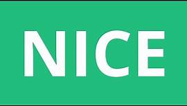 How To Pronounce Nice - Pronunciation Academy