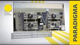 Herstellung von CPC Vakuum-Röhrenkollektoren