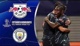 RB Leipzig vs. Man. City: Extended Highlights | UCL Group Stage MD 2 | CBS Sports Golazo