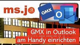 ms.jo365 - GMX in outlook einrichten