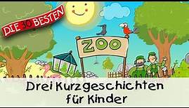 🥱 Drei Kurzgeschichten für Kinder (11 Min.) || Folge 15 - Geschichten für Kinder