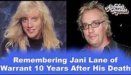 Remembering Warrant's Jani Lane 10 Years After His Death