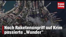 Nach Raketenangriff auf Krim passierte „Wunder“ | krone.tv NEWS