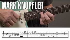 Mark Knopfler Guitar Licks Lesson