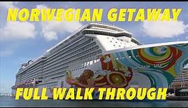 Norwegian Getaway Review - Full Walkthrough - Ship Tour