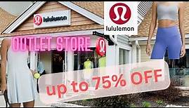 LULULEMON OUTLET SPRING SUMMER TRY-ON DISCOUNT STORE 💜SALE UP TO 75%OFF