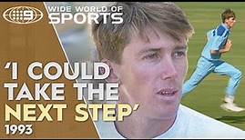 Young Glenn McGrath eyes Australian selection - 1993 | Wide World of Sports