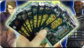 Star Wars Force Attax 10 Booster UNBOXING SERIE 4 The Clone Wars
