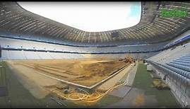 FC Bayern München - Umbau der Allianz Arena 2014 mit heiler