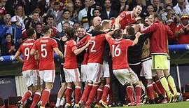 Wales schlägt Belgien und steht im Halbfinale