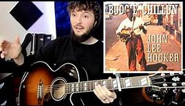 John Lee Hooker (Boogie Chillen) guitar lesson...