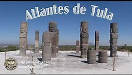 Atlanten von Tula, die Krieger der Tolteken in Mexiko