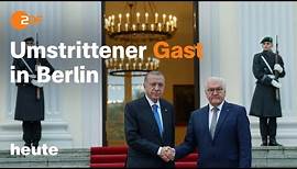 heute 19:00 Uhr 17.11.23 Erdogan in Berlin, Gaza: Mögliche Ausdehnung des Militäreinsatzes (english)