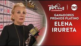 Entrevista a Elena Irureta en la alfombra roja de los Premios Platino 2021® |#PremiosPlatinoTNT