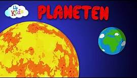 Planeten des Sonnensystems lernen für Kinder und Kleinkinder durch vorsprechen auf deutsch