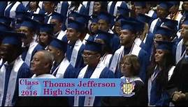 Dallas ISD - Thomas Jefferson High School Graduation 2016