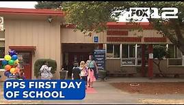 Portland Public Schools students attend first day of classes