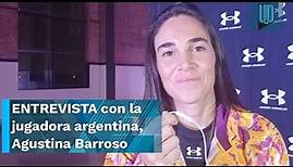 ENTREVISTA con la jugadora Agustina Barroso