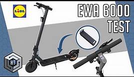 LIDL E-Scooter EWA 6000 – Test & Review zum 290 EUR DocGreen mit Wechselakku
