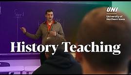 Discover History Teaching at the University of Northern Iowa