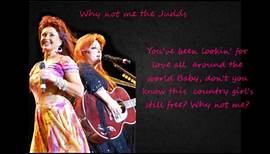 Why not me The Judds with Lyrics.