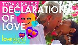 Kale and Tyra's Declaration of Love | Love Island Australia 2023