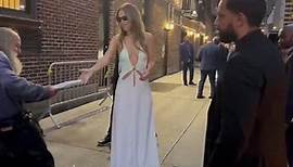 Olivia Wilde stuns in white dress out in New York City