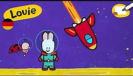 Louie, mal mir - 🎨 Louie, mal mir eine Rakete 🎨 | Zeichentrickfilm für Kinder 🎨