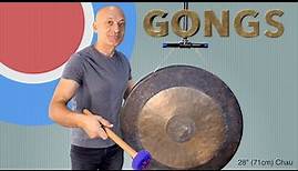 Gongs - Four Types Compared: Symphonic, Chau, Wind, Javanese