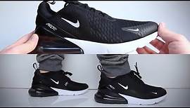 Nike Air Max 270 'Black' (sneaker review) - UNBOXING & ON FEET