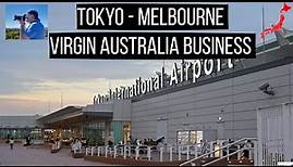 New Virgin Australia Business Class Route - Tokyo to Melbourne on new 737 MAX - Flight Review
