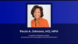 Honoring Paula A. Johnson, MD, MPH