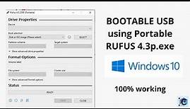 How make Your USB bootable using RUFUS.. 100% working