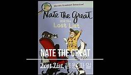 Nate the great Lost List