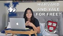 How to take Harvard and Yale courses for FREE