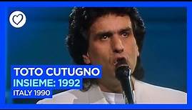 Toto Cutugno - Insieme: 1992 - Italy 🇮🇹 - Grand Final - Eurovision 1990