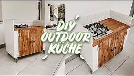 Outdoor Küche selber bauen im Scandi Boho Design - Außenküche für Balkon + Terrasse | EASY ALEX